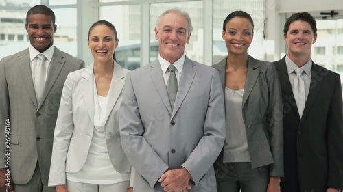 Mutli-ethnic Business Team Portrait