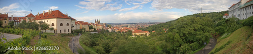 Panorama of Prague. Czech Republic. Summer