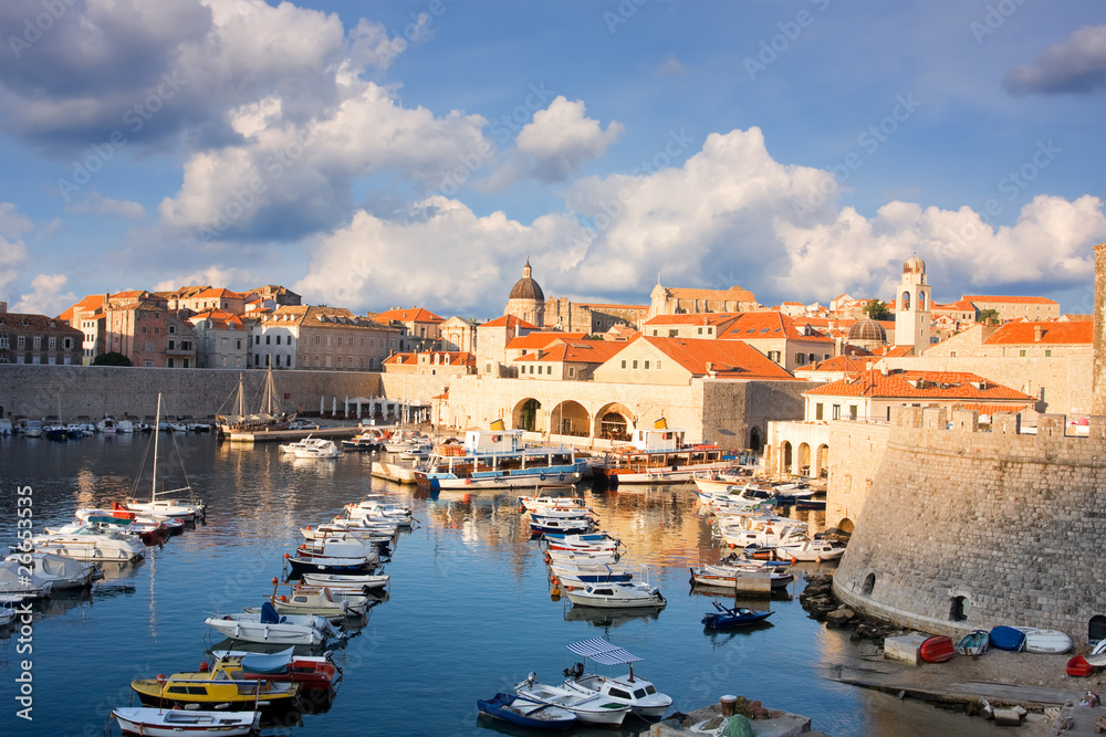 harbor in Dubrovnik