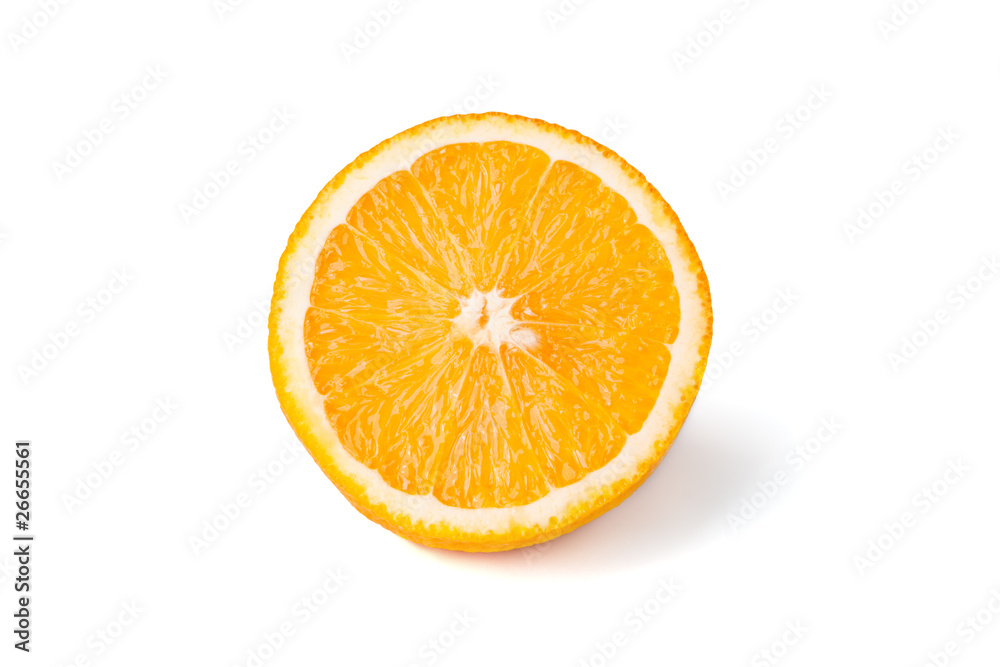 Half of an orange Half of an orange