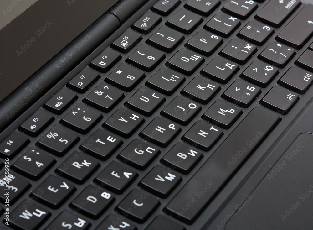 Keyboard laptop