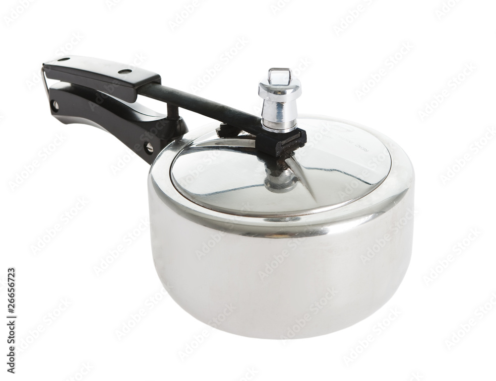 Pressure Cooker, Isolated on White Pressure Cooker, Isolated on White