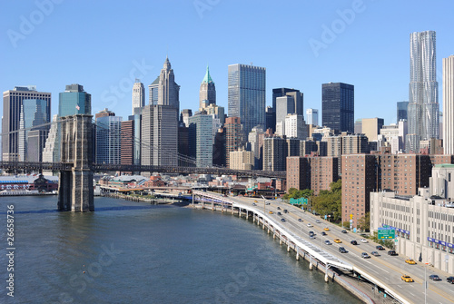 Brooklyn Bridge and Manhattan © SeanPavonePhoto