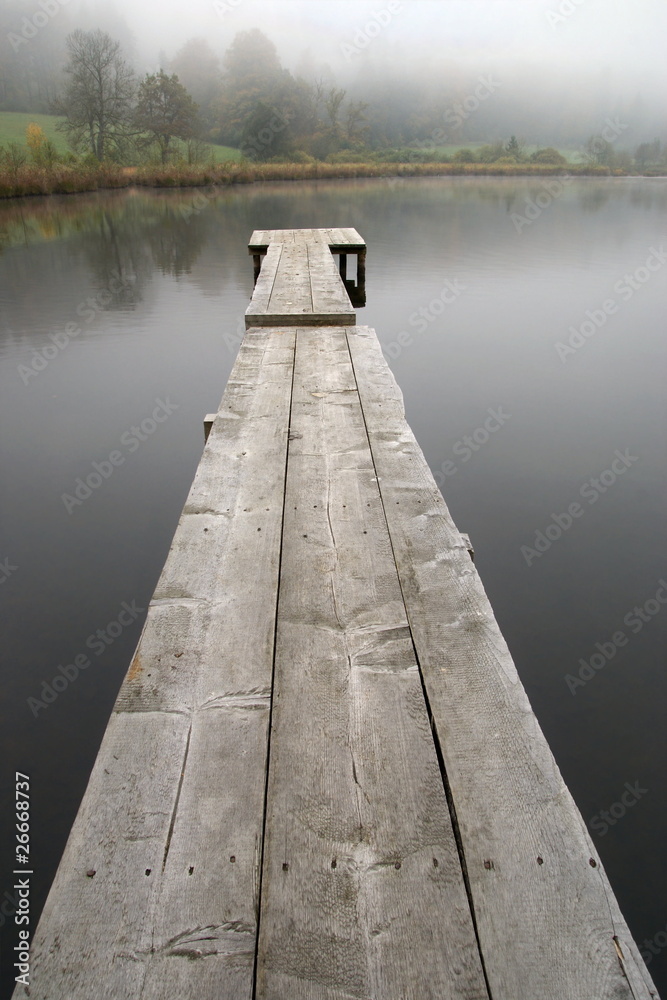 Obraz premium See mit Steg