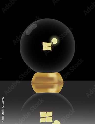 Crystal Gazing Ball