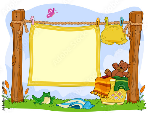 Laundry Frame