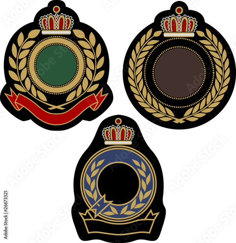 emblem badge shield design