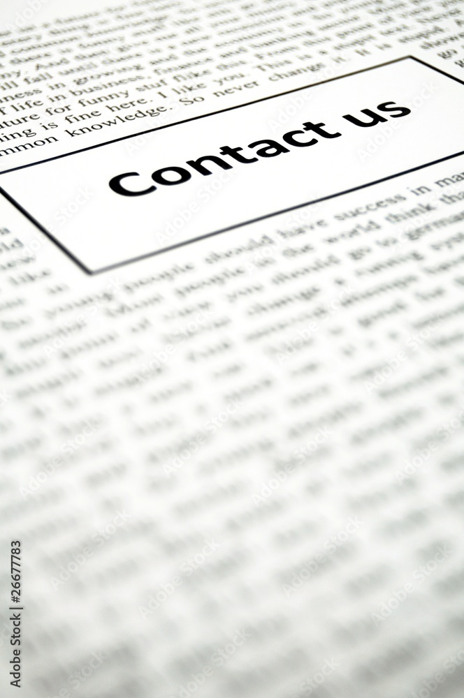 contact us contact us