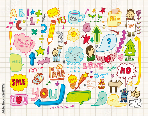 collection of doodles