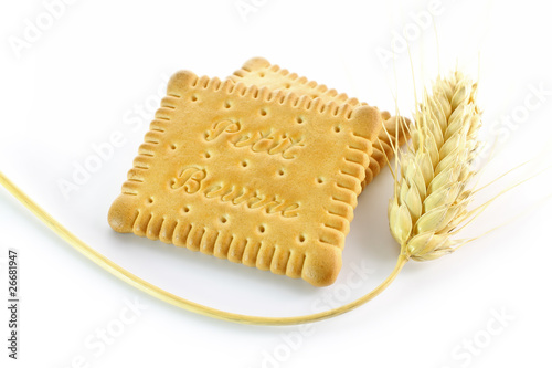 Biscuits petits beurres et épis de blé
