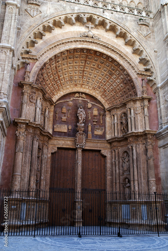 puerta catedral Mallorca