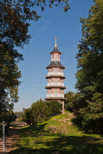 Obraz na płótnie Pagode Oranienbaum w salonie