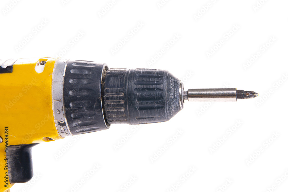 Impact driver isolated on white Impact driver isolated on white