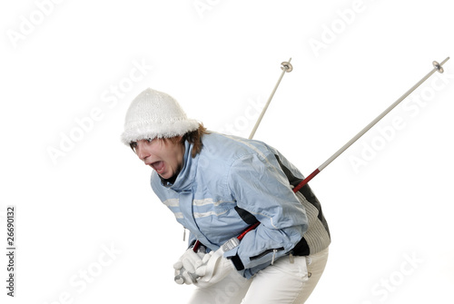 dangerous skiing