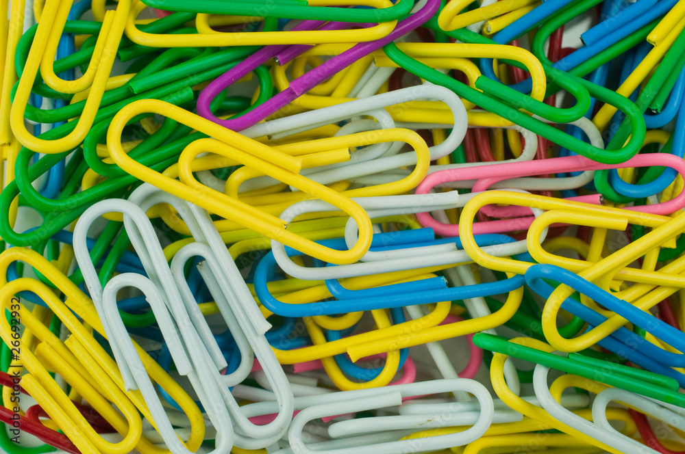 colored paperclips colored paperclips