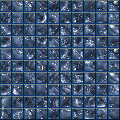 abstract background of blue blocks