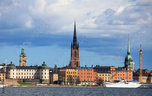 The skyline of Stockholm, Sweden © jorisvo