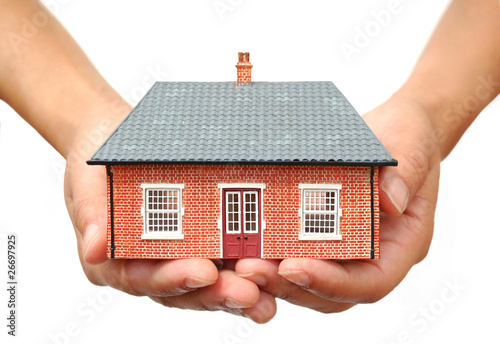 House in hands