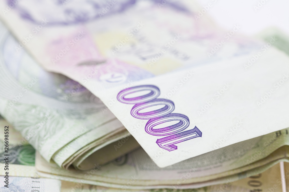 stack of paper money