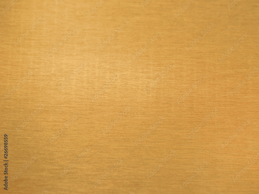 goldfarbene Metallplatte