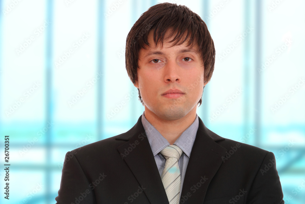An attractive business man An attractive business man