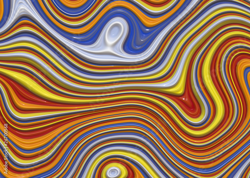 Waves of Paint