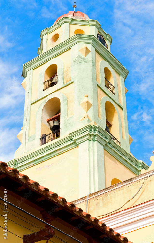 bell tower in Trinidad, Cuba