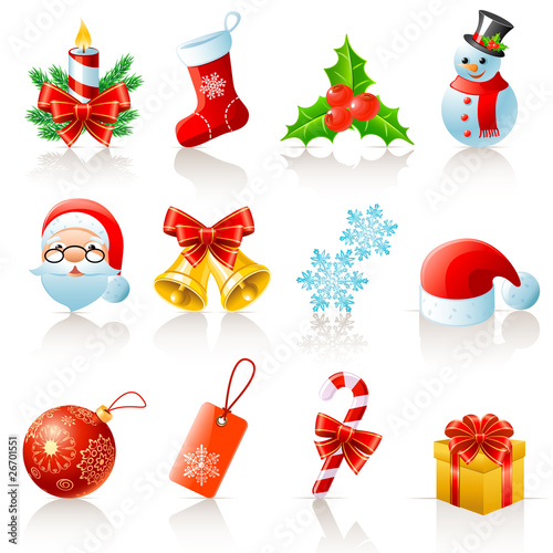 Christmas icons