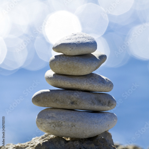 Pebbles stack