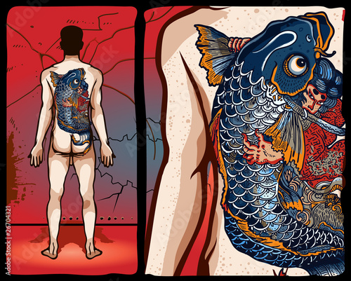 Japanese tattoo design