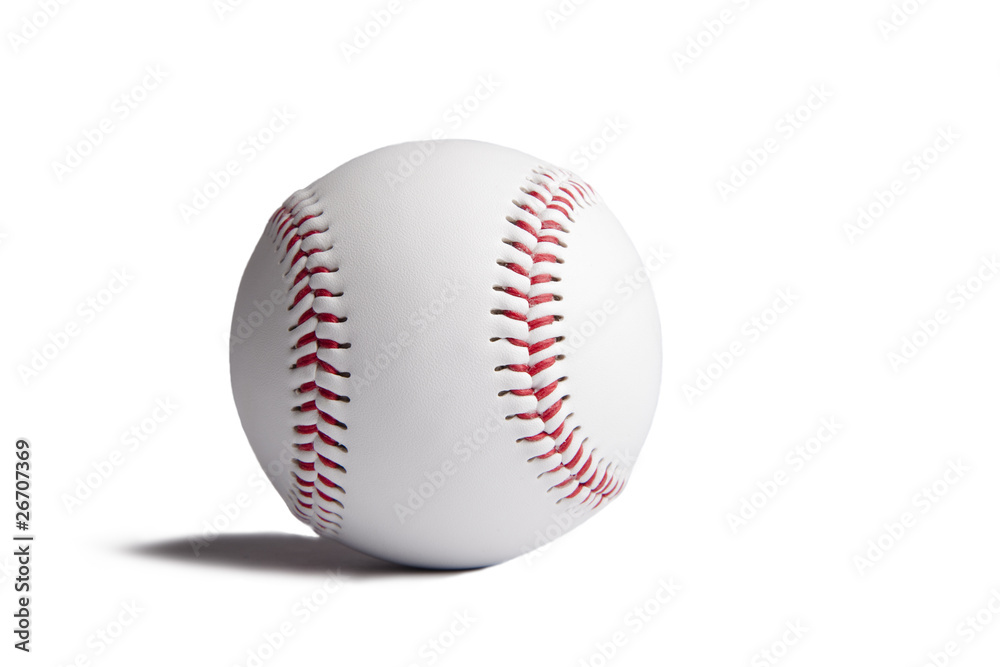 Baseball ball with shadow Baseball ball with shadow