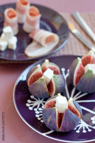 Figs with feta