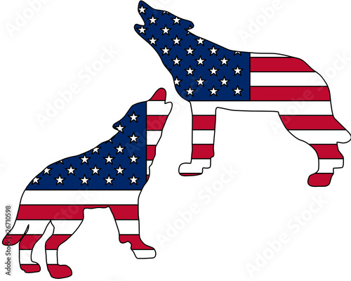 Amerikanische Wölfe