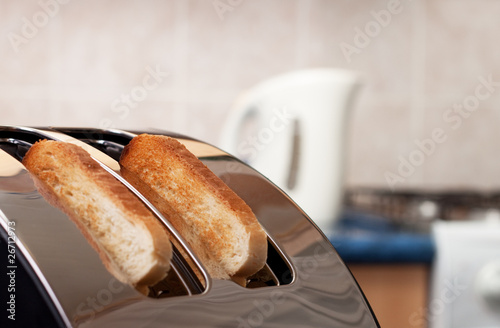 bread toaster in the kitchen