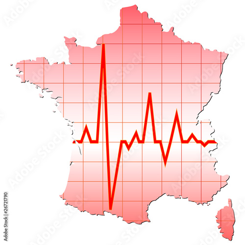 map of france