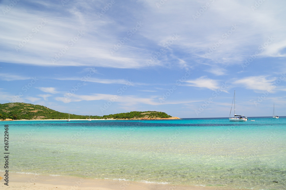 Rondinara creek in Corsica