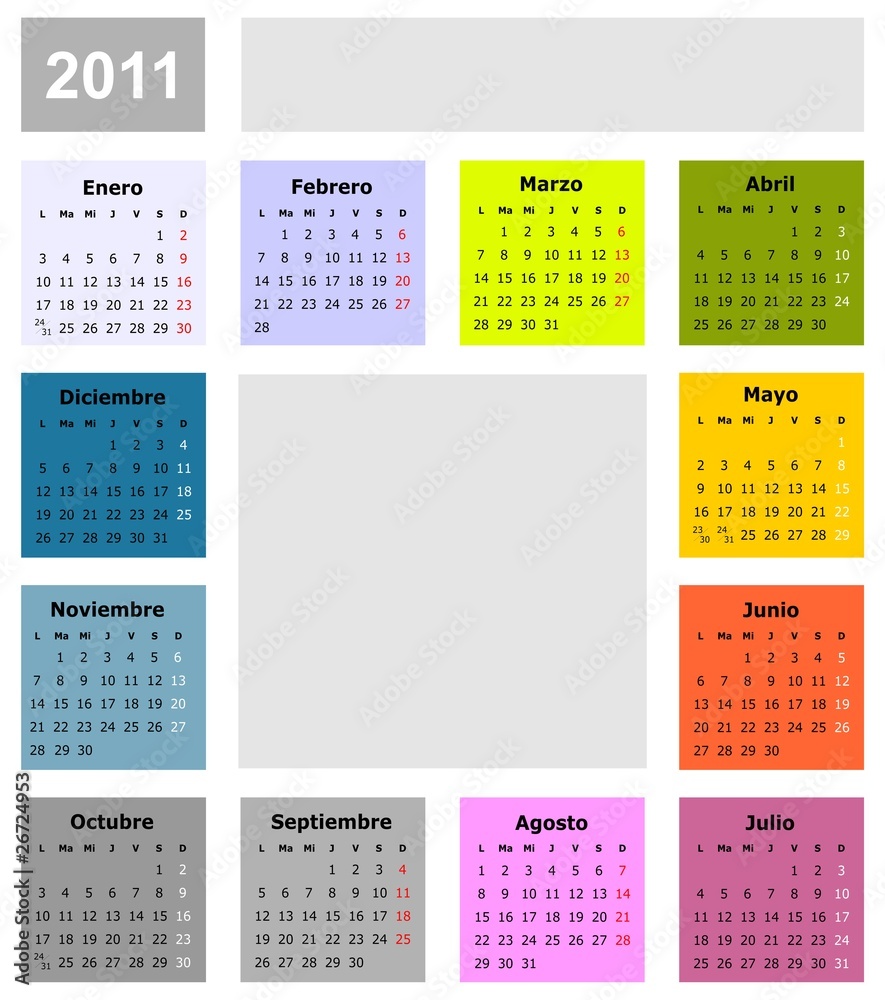 CALENDARIO 2011