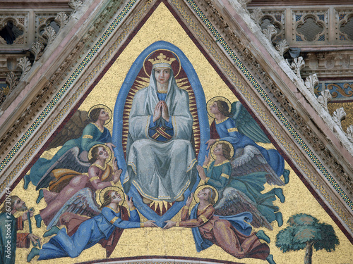 Orvieto - Duomo facade. photo