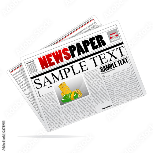 vector newspaper