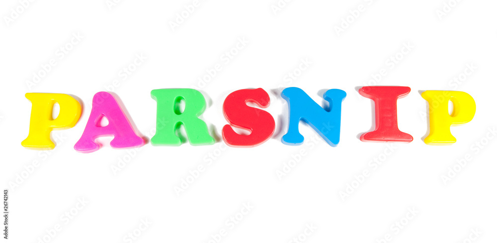 parsnip written in fridge magnets parsnip written in fridge magnets