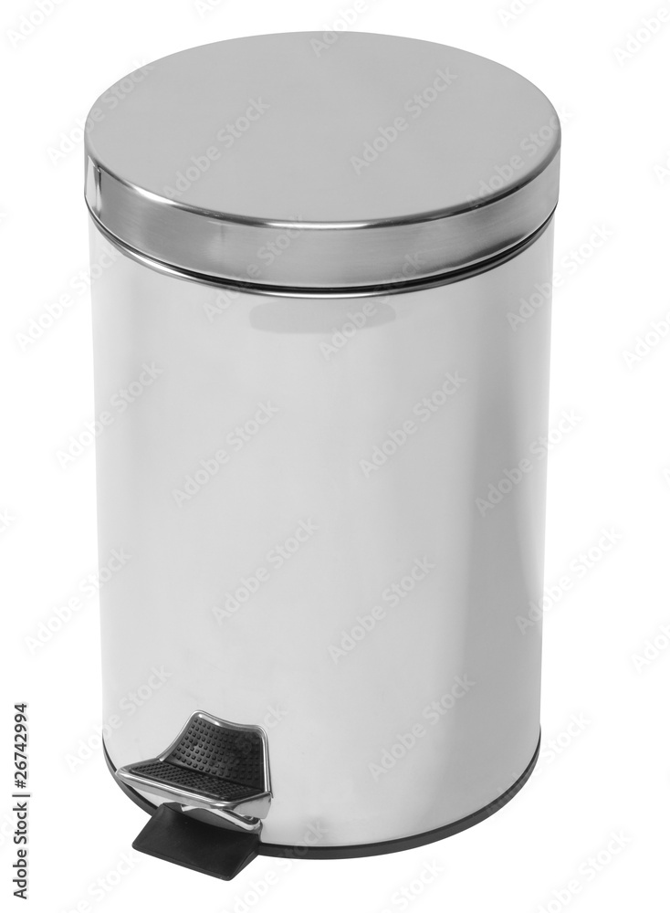 Trash can. Isolated Trash can. Isolated