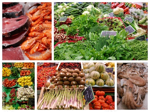Etal de marché
