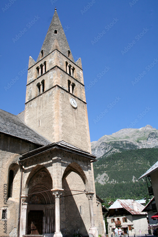 Eglise Saint Vincent, Vallouise (écrins)