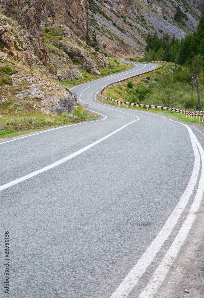 Fototapeta premium Mountain road