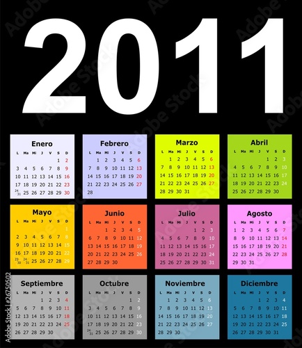 CALENDARIO 2011