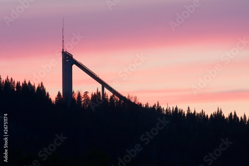 Fényképezés Ski Jump