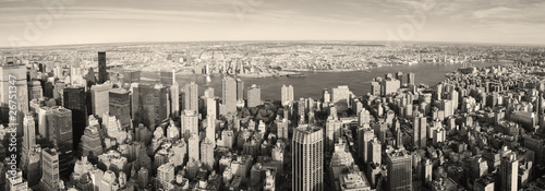 New York City Manhattan panorama aerial view #26751347