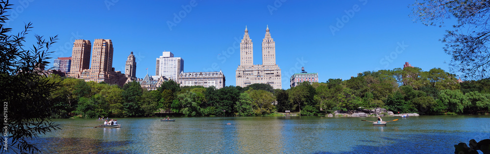 New York City Central Park panorama New York City Central Park panorama