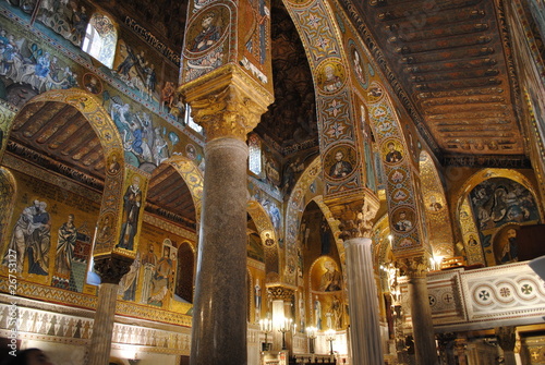 Canvas Print Chapelle Palatine - Palerme