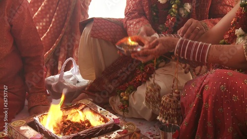 Ritual, Indische Hochzeit photo